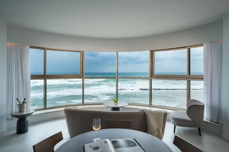 סוויטת ירח דבש מול הים בלאונרדו פלאזה חיפה